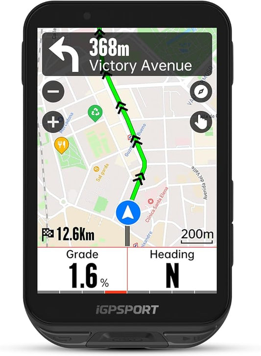 iGPSPORT iGS800 Bike Computer Touchscreen, 3.5'' Offline MAP Navigation WiFi Bluetooth ANT+ Smart 32GB GPS Cycling Computer Waterproof