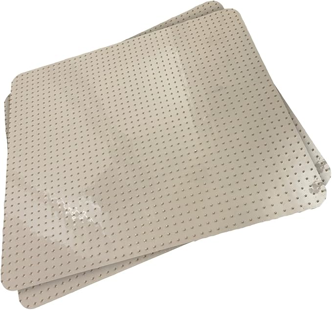RESILIA Furniture Protector Pet Deterrent Tiles - Pet-Free Training Mat, for Cats, Dogs, Rabbits, Indoor and Outdoor Use, Beige Color, 21 Inches x 19 Inches, 2 Pack
