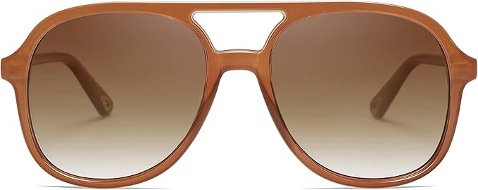 SOJOS Retro Polarized Aviator Sunglasses Womens Mens Classic 70s 80s Vintage Trendy Square Aviators SJ2174