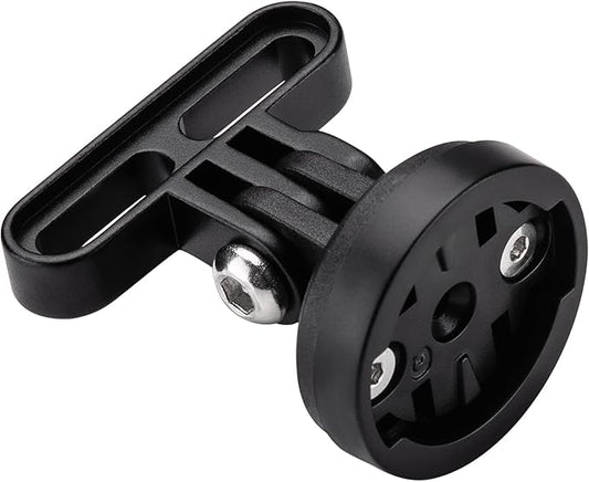 ROCKBROS Out-Front Bike Computer Mount - Aluminum Mini Mount Compatible with Garmin, Bryton, GoPro