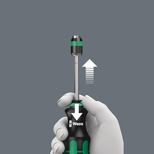 Wera KK 26 7-In-1 Bitholding Screwdriver with Removable Bayonet Blade (SL/PH/SQ)