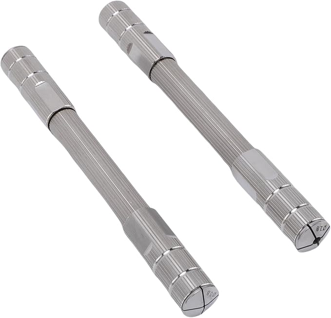 MAVIS LAVEN Pin Vise, Stainless Steel Double Ended Hand Drill for Jewelry Making and Watch Repair, 12cm Length, Versatile Tool for Fine Tasks