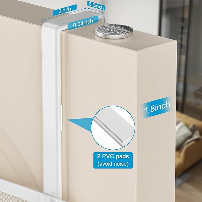 Over The Door Hooks Organizer, Over The Door Coat Rack with 12 Coat Hooks, Door Hanger Towel Rack, Back of Door Storage for Bedroom, Kitchen, Bathroom(White)