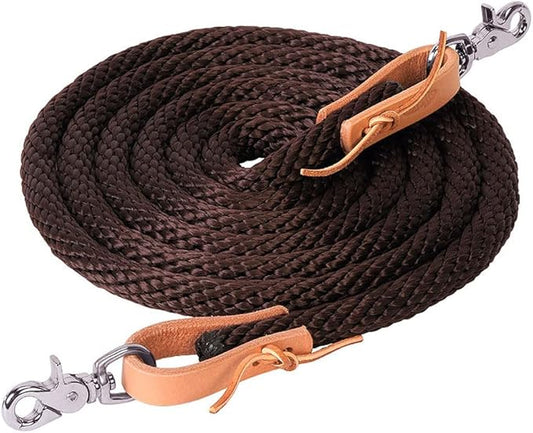 Weaver Equine Poly Roper Rein, 5/8" x 10'