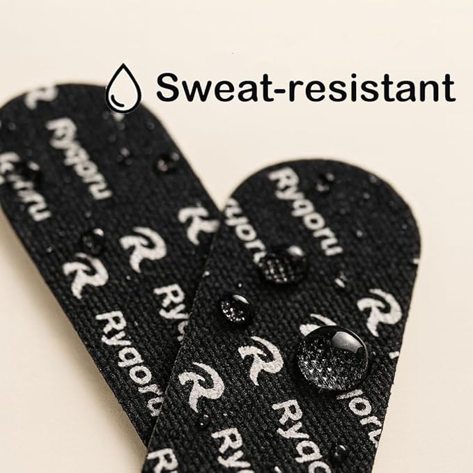 40 PCS Bowling Thumb & Finger Tape, Fast Release Pre-Cut Insert Tape for Thumb Hole, Grip & Skin Protection, Breathable, No Residue, Black