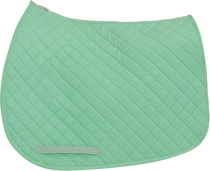 TuffRider Basic All Purpose Horse Riding Saddle Pad | Wither Relief Brushed Underside for Training and Competition