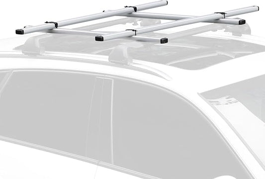 TOOENJOY Heavy-Duty Kayak Lift Assist Roof Rack, 100 LBS Capacity Kayak Canoe Rooftop Loader, Elevating Assist System for Easy Loading
