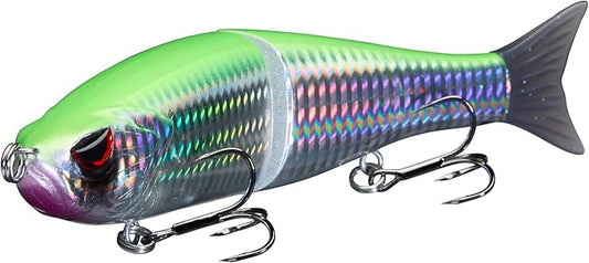 Bassdash SwimShad グライドベイト ジョイント スイムベイト バス パイク サーモン トラウト マスキー 釣りルアー