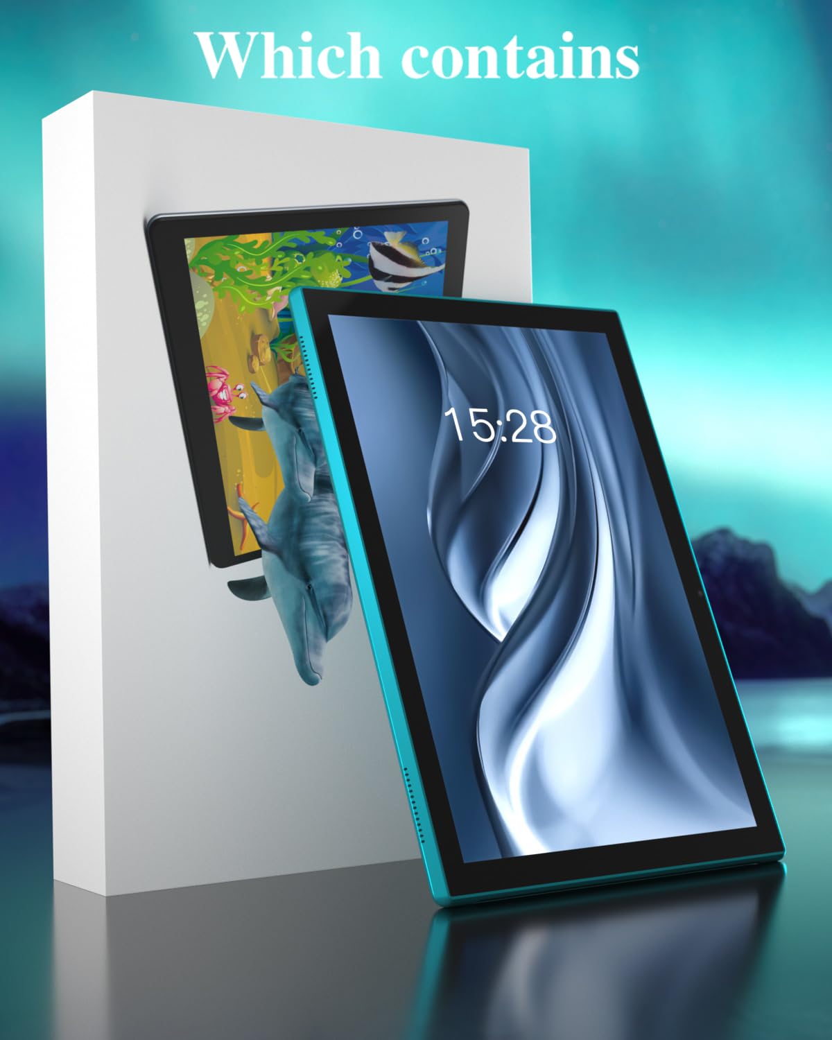 ZZB 10 inch Tablet Android 15 Tablet PC, 10.1" Android Tablets DDR4 8GB RAM 32GB ROM 2MP+8MP Dual Camera 5G WiFi-6 BT Support 1TB Expand 10 in IPS 6000mAh Battery Powerful Performance Tablets (Gray)