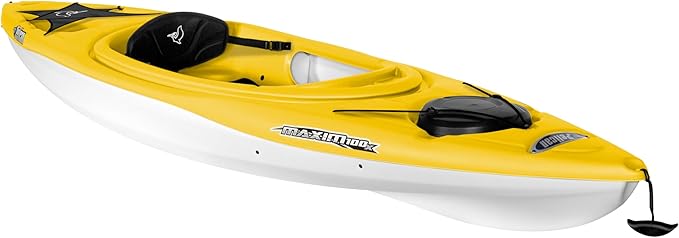 Pelican - Maxim 100X Recreational Kayak - Sit-in - Lightweight one Person Kayak - 10ft