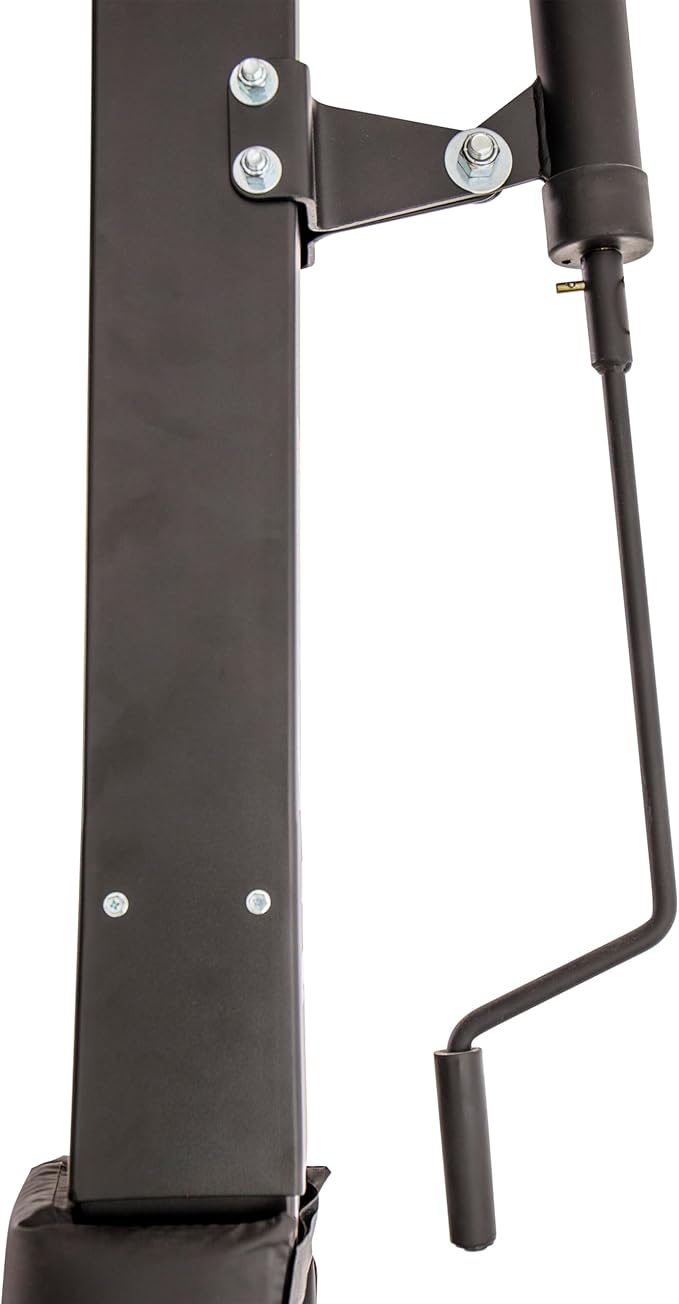 Silverback Height Adjustable In-Ground Basketball Hoop with Tempered Glass Backboard, Pro-Style Breakaway Rim & Backboard Pad