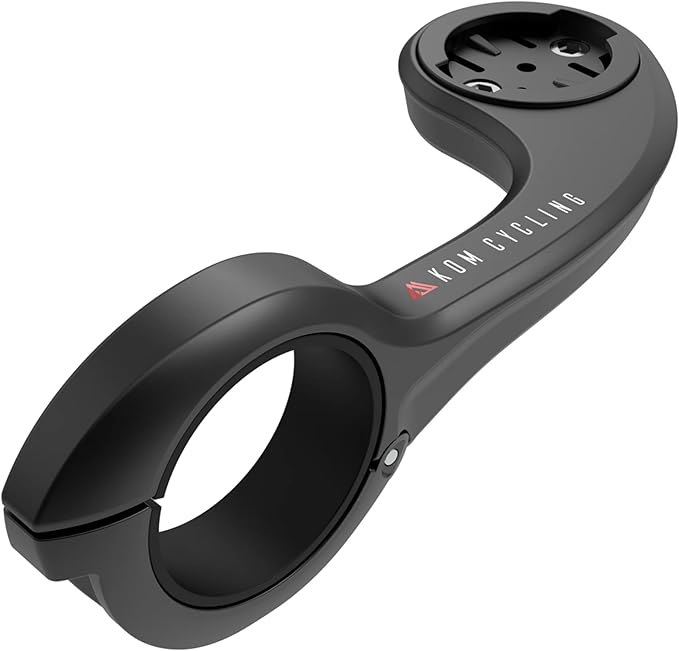 KOM Cycling CM06 Quick Release GoPro Computer Mount for Wahoo and Garmin Bike Computers (Bike Mount Compatible with Edge 1050, Wahoo Ace and Others) 1050 Bike Mount Compatible with GoPro Accessories