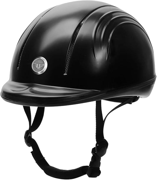 TuffRider Starter Basic Horse Riding Helmet | Comfortable Protective Equestrian Head Gear - SEI Certified