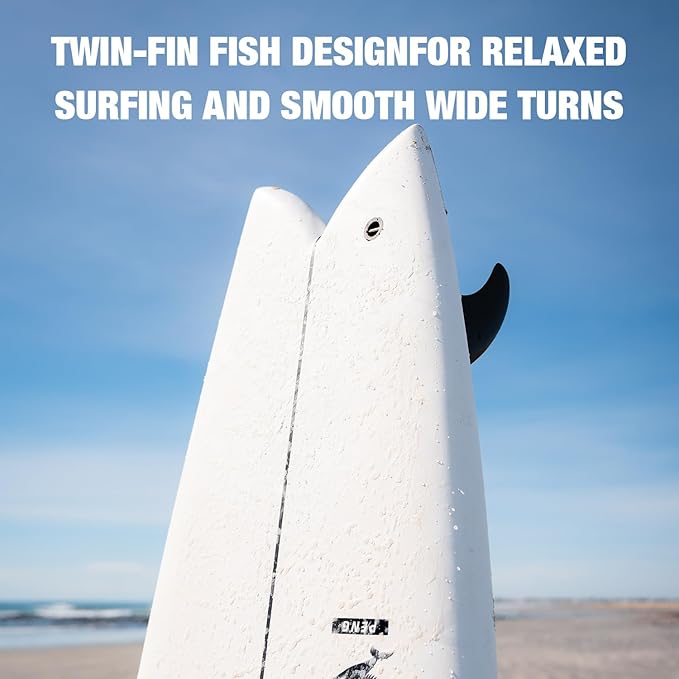 5'8''/6'1" Shortboard 900 FRP with Fin Set and Leash High-Performance Epoxy Surfboard with Wood Stringer, EPS Core, and Carbon Lath