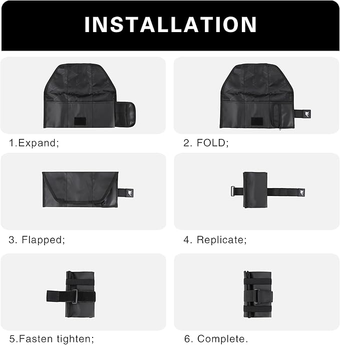 Rhinowalk Bike Saddle Bag Bicycle Under Seat Bag Repair Tools Pouch Frame Bag for Mountain Road Bike Cycling Accessories