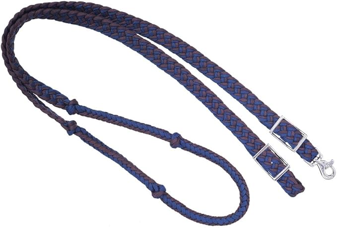 Tough 1 Deluxe Knotted Cord Roping Reins