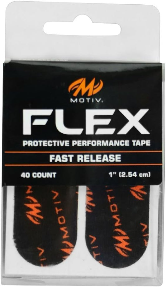 Motiv Flexプロテクティブパフォーマンステープ（ブラック）- プレカット40枚