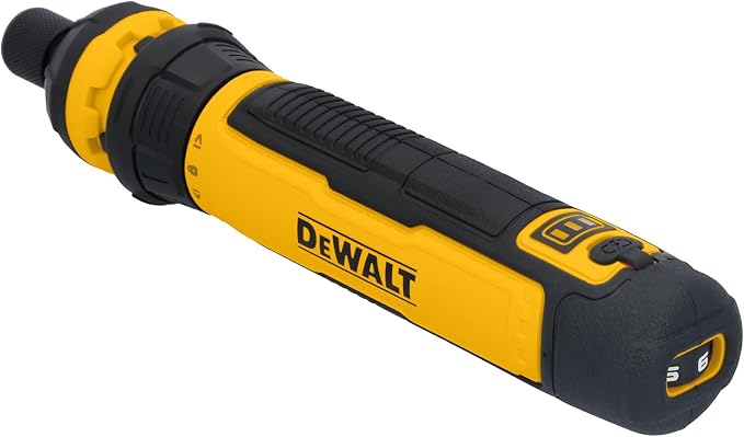 DEWALT Cordless Screwdriver, 4V USB Rechargeable Electric Screwdriver with 12 pcs Screwdriver Bit Set, LED Light, FLEXDRIVE Control, Compact, Ergonomic (DWHT66719)