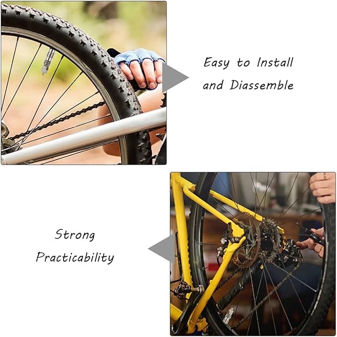 Presta Valve Core Kit Valve Stem Removal Tool Detachable Universal for Tubeless Road MTB Bike Bicycle Tires Repair 10pcs