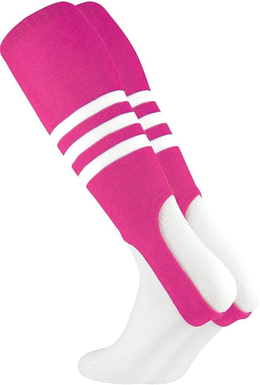 TCK Striped Baseball Stirrups Softball Stirrups 7 Inch