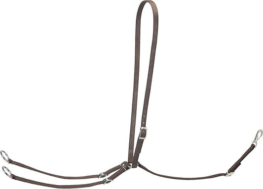 Weaver Leather Standard Running Martingale, Brown