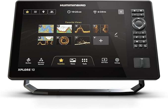 Humminbird XPLORE Series GPS Fish Finder MEGA Side Imaging+ & HD Touchscreen Display