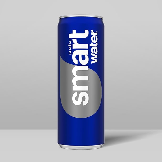Smartwater Aluminum Can 12oz 8pk