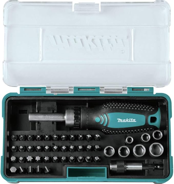 Makita B-50289 47 Pc. Ratchet and Bit Set