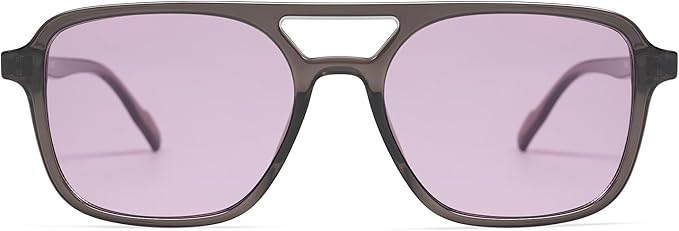 SOJOS Retro Aviator Sunglasses for Women Men,Trendy Rectangle Womens Mens Shades Sun Glasses SJ2202