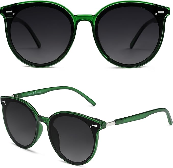 SOJOS Sunglasses Womens Trendy 2025 Classic Round Retro Vintage Shades Large Frame Sunnies SJ2067