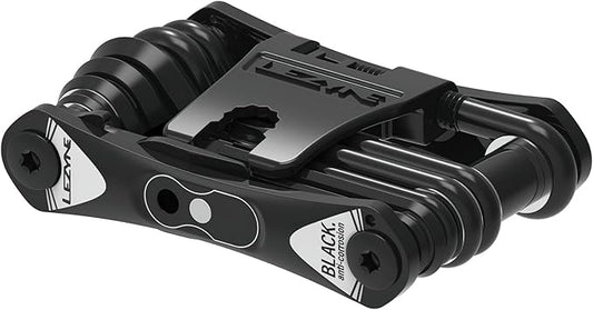 LEZYNE RAP II Bicycle Multi-Tool 24, Anti-Corrosion Bits, Hex 2/2.5/3/4/5/6/8mm, T10/T25/T30, Phillips, Flathead, Chain Breaker, Compact Bike Tool