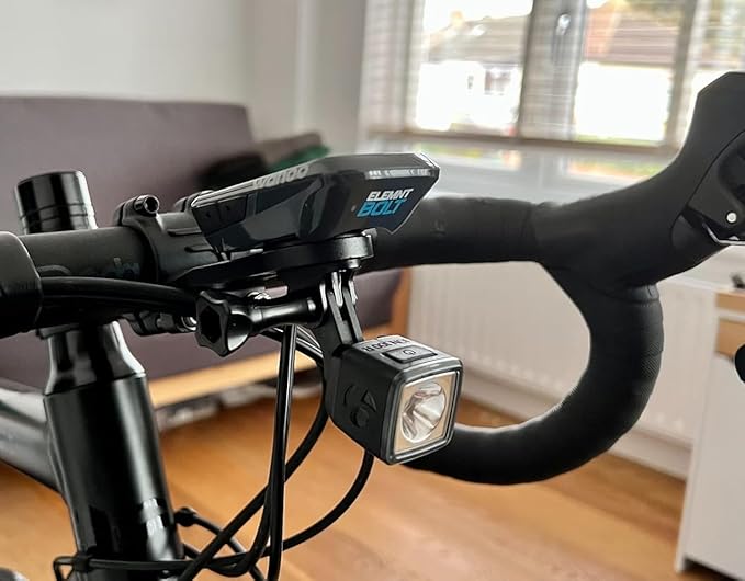 Bike Mount for Wahoo Elemnt Compatible with Multiple Wahoo Computers Out Front Handlebar Mount with Light Adapter for Wahoo Elemnt,Elemnt Bolt, Elemnt Mini,Elemnt Roam