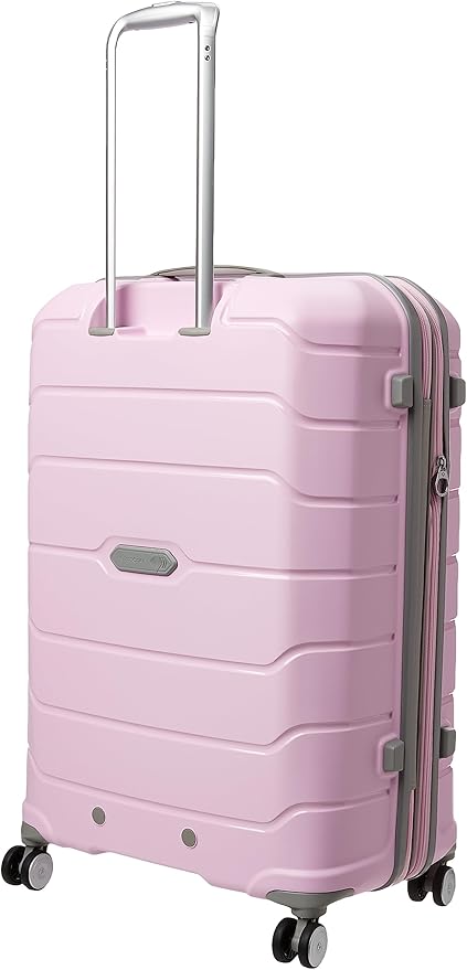 サムソナイト フリーフォーム 2ピース荷物セット - 機内持ち込み＆大型受託手荷物 デュアルスピナーホイール付き - 丈夫なポリプロピレン製ハードシェル - TSAロック、航空会社承認 - 拡張可能なハードシェル - ピンクローズ