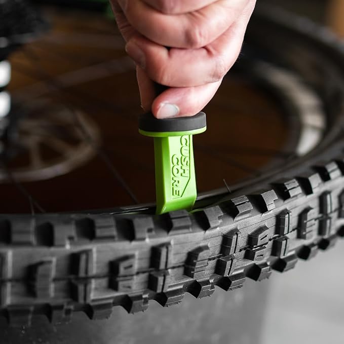 CushCore Bead Dropper - Bike Tire Lever, Makes Installing Tire Inserts Easier, Ergonomic Design, Strong & Durable Plastic, At-home Installation (Bead Dropper)