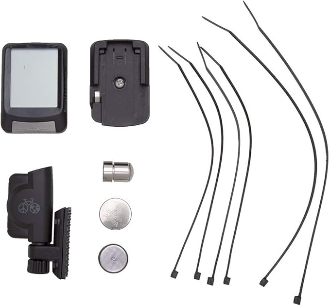 Planet Bike Protegé 9.0 Wireless Bike Computer,Black