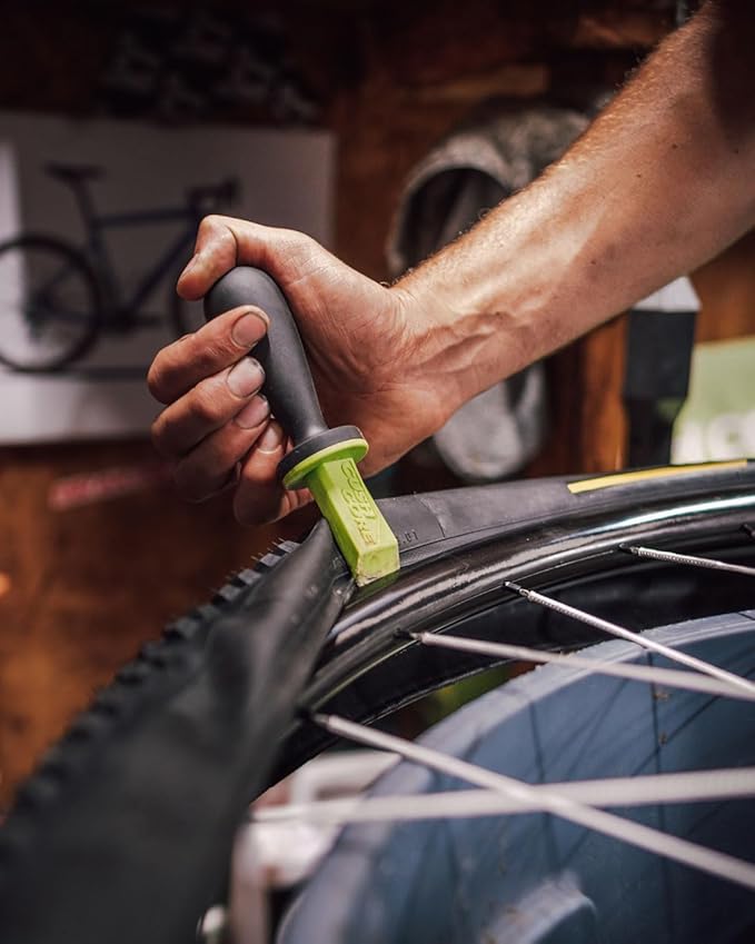 CushCore Bead Dropper - Bike Tire Lever, Makes Installing Tire Inserts Easier, Ergonomic Design, Strong & Durable Plastic, At-home Installation (Bead Dropper)