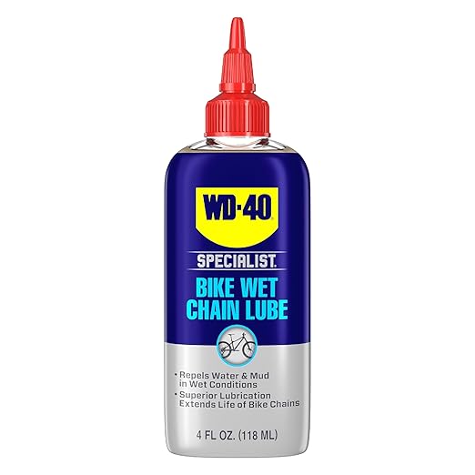WD-40 Specialist Bike Wet Chain Lube, 4 OZ