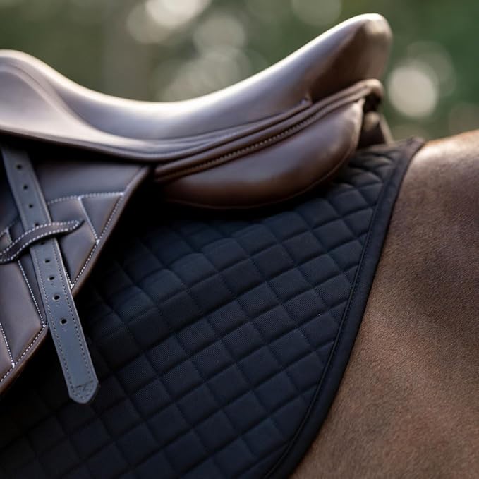 TuffRider Basic All Purpose Horse Riding Saddle Pad | Wither Relief Brushed Underside for Training and Competition