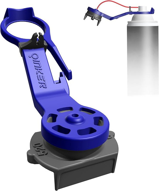 Oinker Motorcycle Chain Lube Applicator | Mess-Free Chain Wax, Chain Cleaner Attachment | for 520 Chain Size