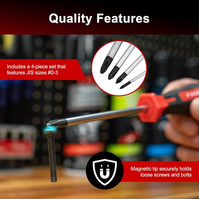 TUSK JIS Screwdriver Set
