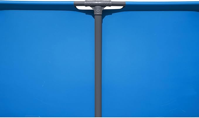 Bestway Steel Pro MAX 15’ x 48" Above Ground Pool, Round Metal Frame Outdoor Swimming Pool for Backyard, Blue, Pool ONLY