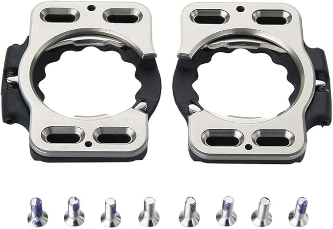 1 Pair Bike Cleats Bicycle Pedal Cover, Quick Release Pedal Clip, Cycling Cleats Shoes for Speedplay Zero,Pave/Ultra Light Action, X1, X2, X5
