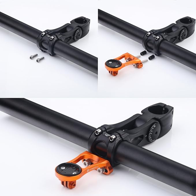 Bike Mount for Wahoo Elemnt Compatible with Multiple Wahoo Computers Out Front Handlebar Mount with Light Adapter for Wahoo Elemnt,Elemnt Bolt, Elemnt Mini,Elemnt Roam