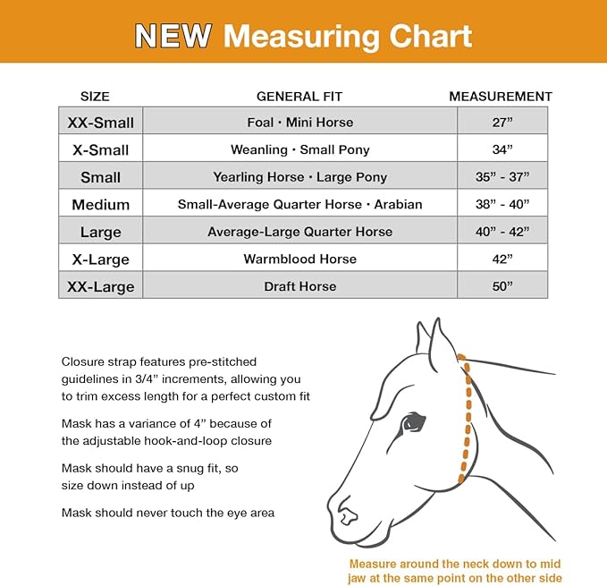 Cashel Crusader Fly Mask, Long Nose with Ears