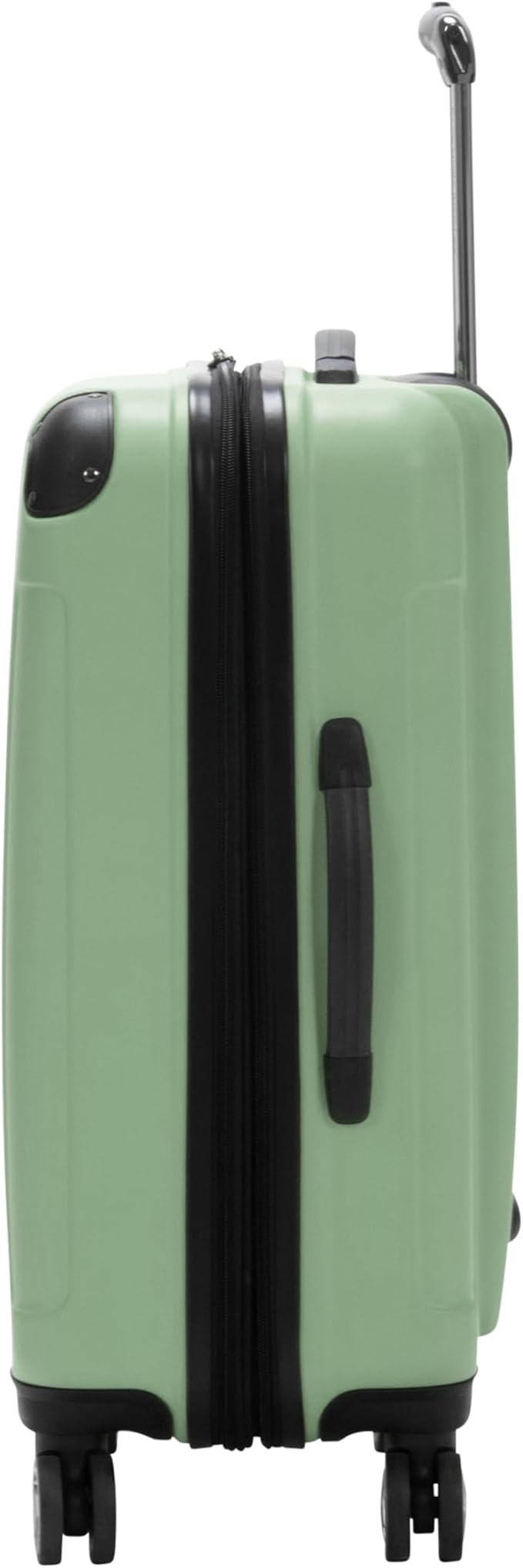 Kenneth Cole REACTION Renegade Luggage 拡張可能 8輪スピナー 軽量 ハードサイド スーツケース、シーフォーム、24インチ チェック済み