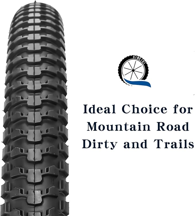 2 Pack 26x2.1 / 29x2.125 Bike Tires 3mm Anti-Puncture Layer with or Without 26x1.75/2,125 Inner Tubes for Mountain Trail City Bicycle Folading Replacement Tyres