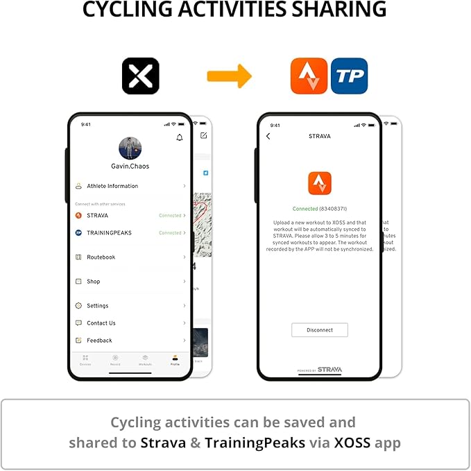 XOSS G+ GPS Bike Computer, Bluetooth ANT+ Cycling Computer, Wireless Bicycle Speedometer Odometer with LCD Display, Waterproof MTB Tracker Fits All Bikes Electric Bike (XOSS APP Support)