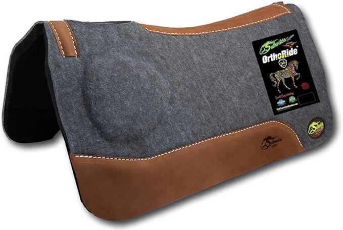 Southwestern Equine OrthoRide Correction Saddle Pad Western Saddle Pads - Made in USA