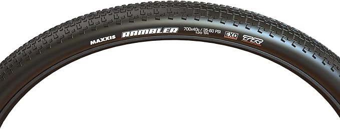 Rambler Dirt and Gravel Bike Tire - 700c & 650b - Bundle with Cycle Crew Tire Lever