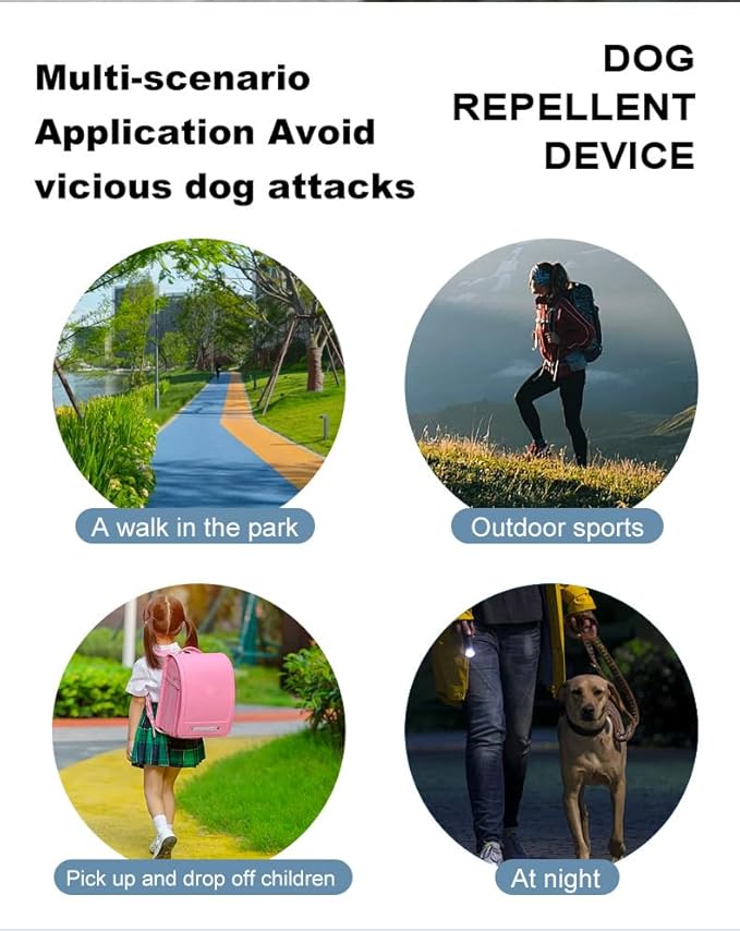 2025 Rechargeable Ultrasonic Dog Bark Deterrent | 50FT Range Anti-Barking Sonic Trainer with LED Screen Display, No Shock Humane Dog Training Device for Indoor & Outdoor Use